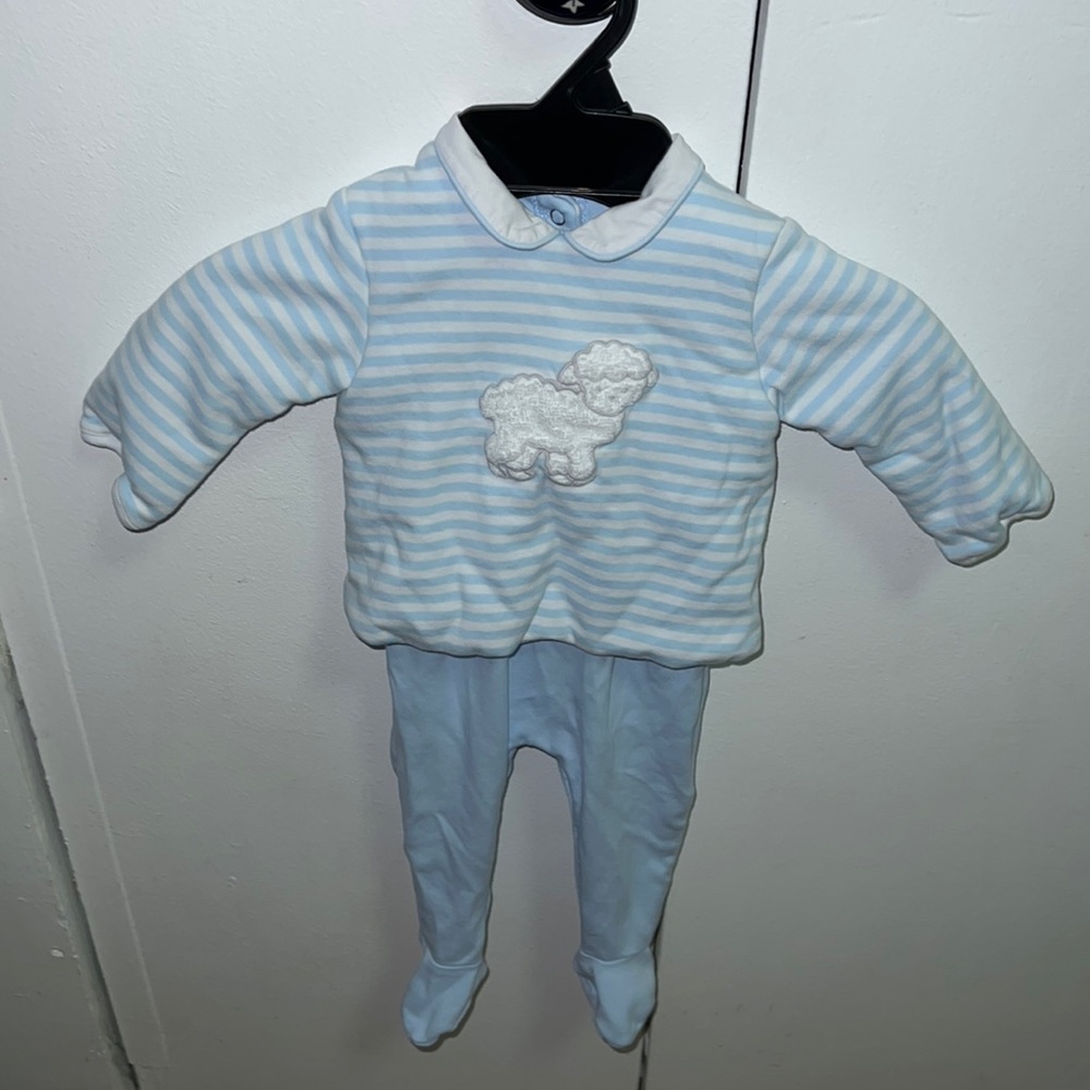 Coconut baby boy snap one piece sz 6-12 month